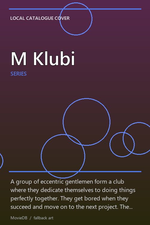 M Klubi poster
