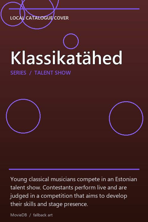 Klassikatähed poster