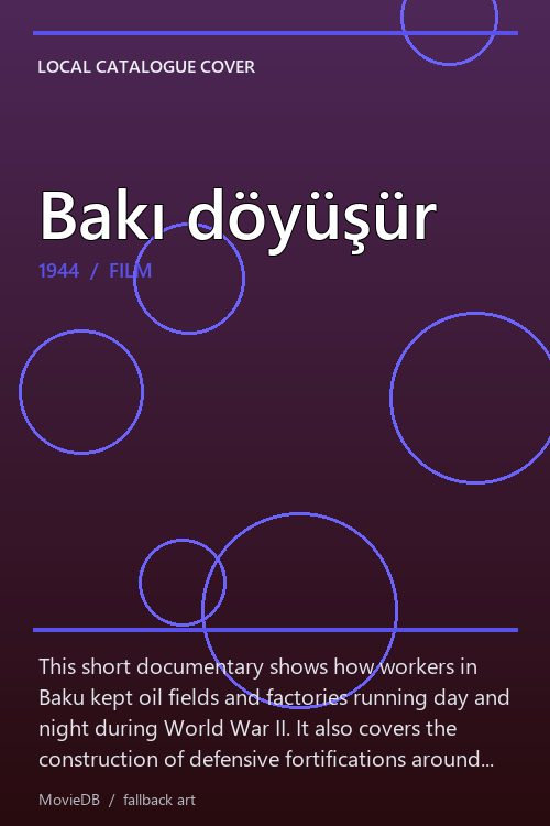Bakı döyüşür poster