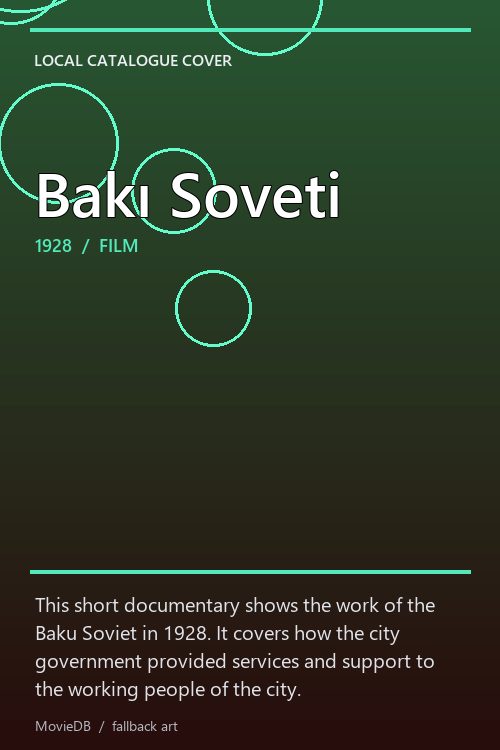 Bakı Soveti poster