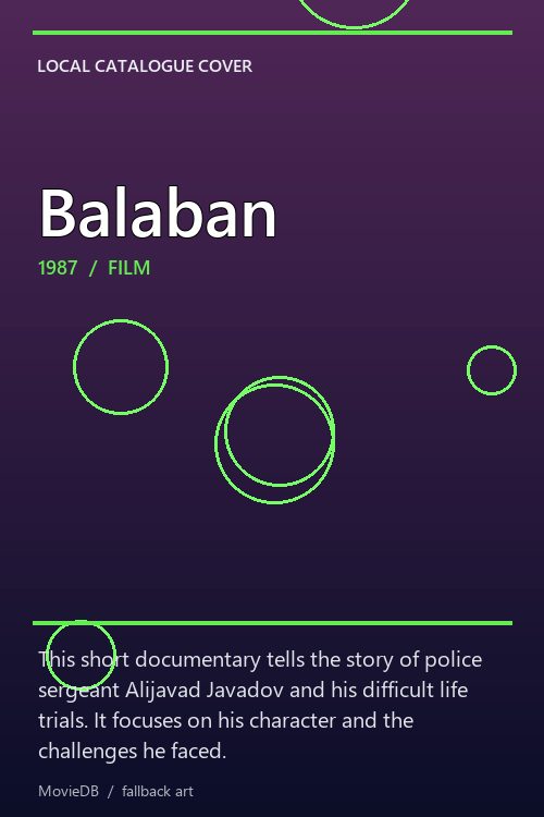 Balaban poster