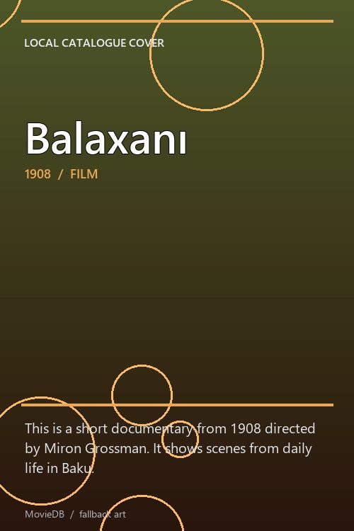Balaxanı poster