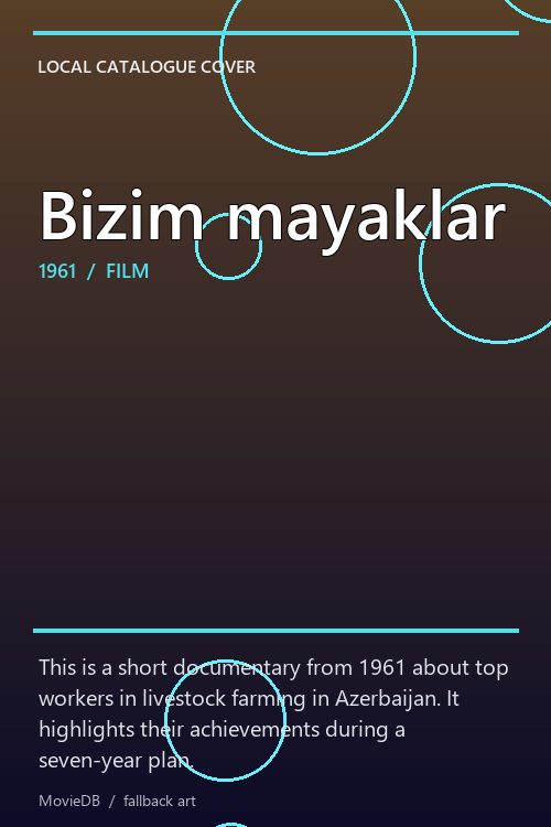 Bizim mayaklar poster