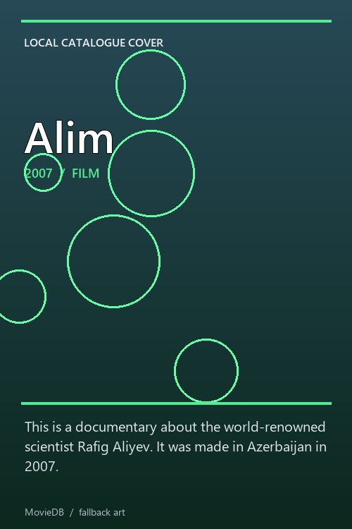Alim poster