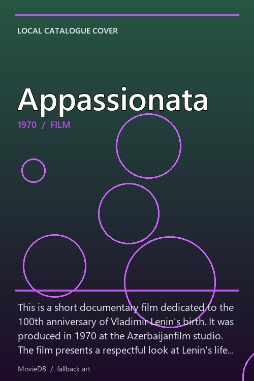 Appassionata poster