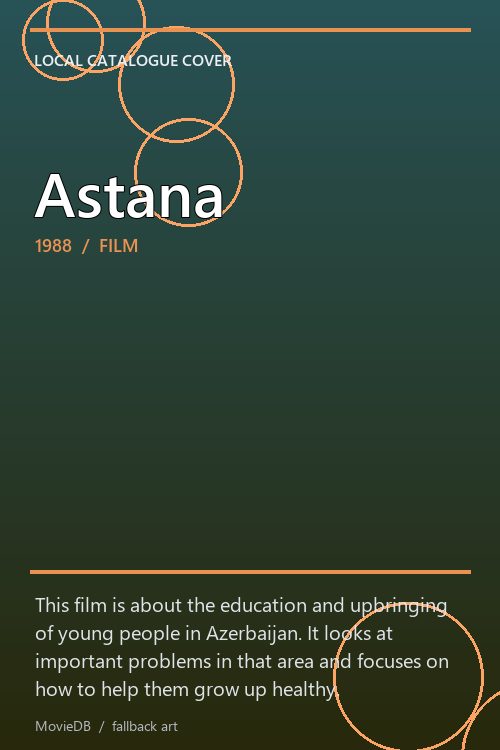 Astana poster