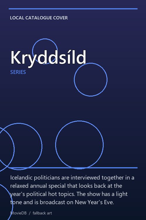 Kryddsíld poster