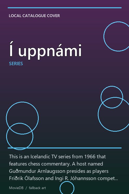 Í uppnámi poster