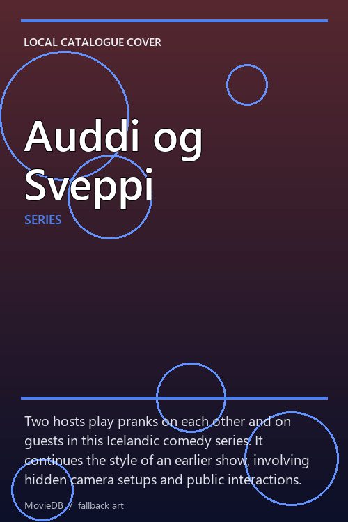 Auddi og Sveppi poster
