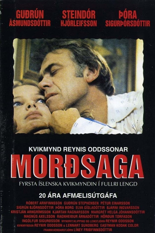 Morðsaga poster