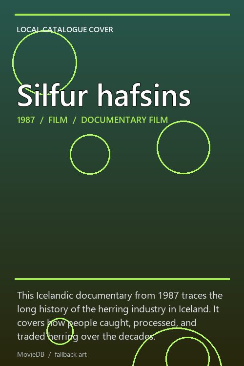 Silfur hafsins poster