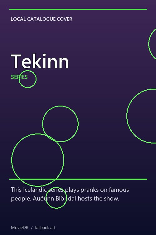 Tekinn poster