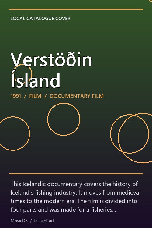 Verstöðin Ísland poster