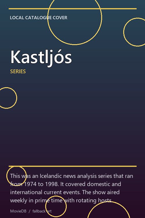 Kastljós poster
