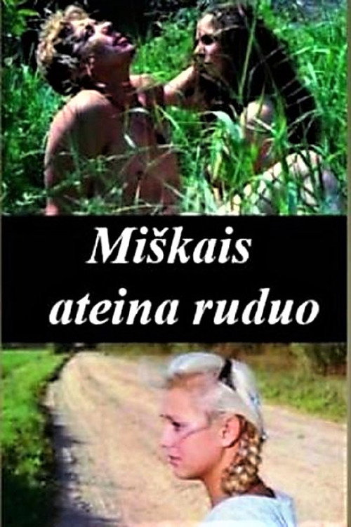 Miškais ateina ruduo poster