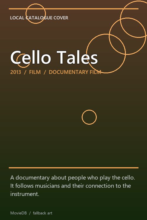 Cello Tales poster