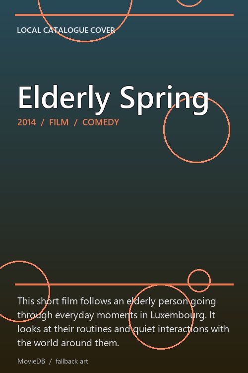 Elderly Spring poster