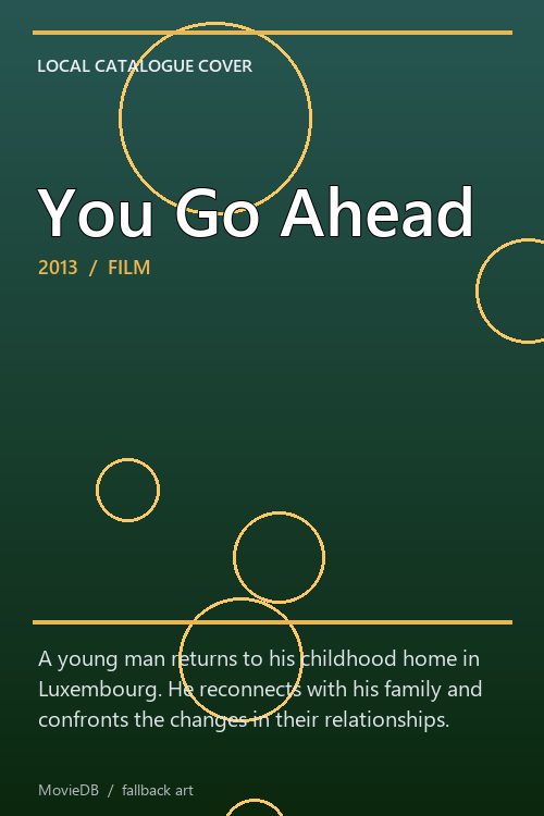 You Go Ahead poster