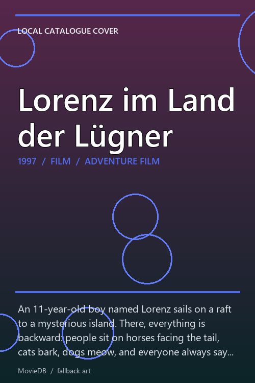 Lorenz im Land der Lügner poster