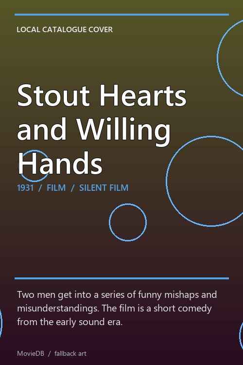 Stout Hearts and Willing Hands poster