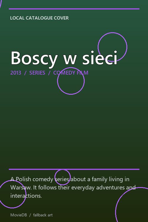 Boscy w sieci poster