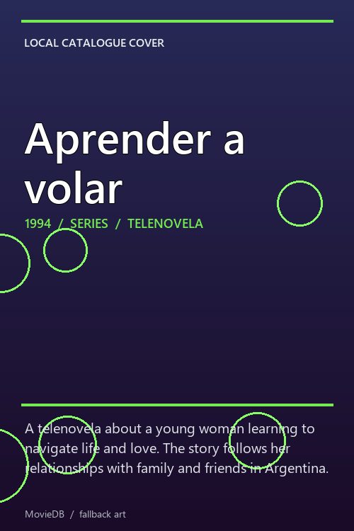 Aprender a volar poster