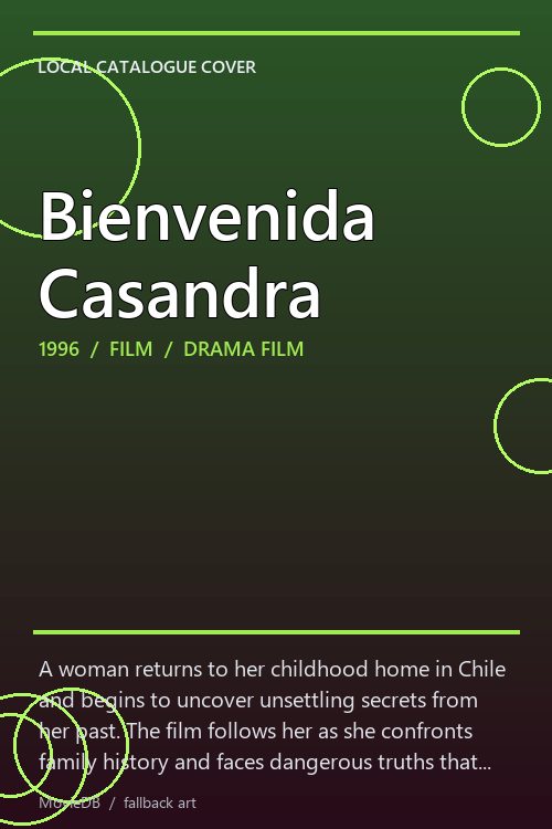 Bienvenida Casandra poster