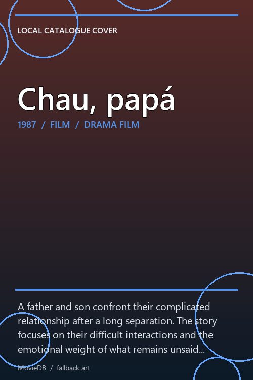 Chau, papá poster