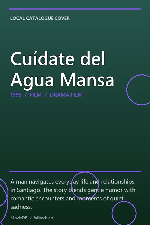 Cuídate del Agua Mansa poster