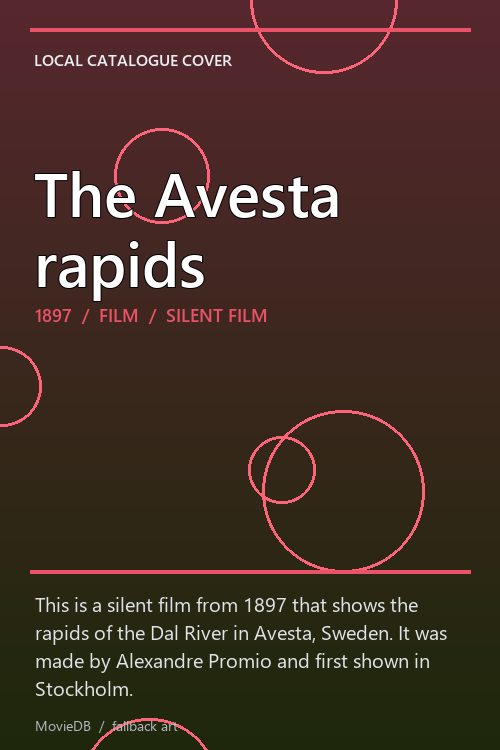 The Avesta rapids poster