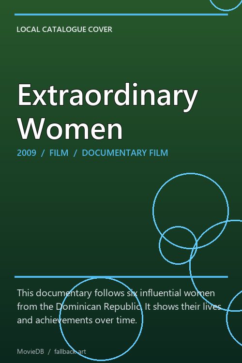 Extraordinary Women poster