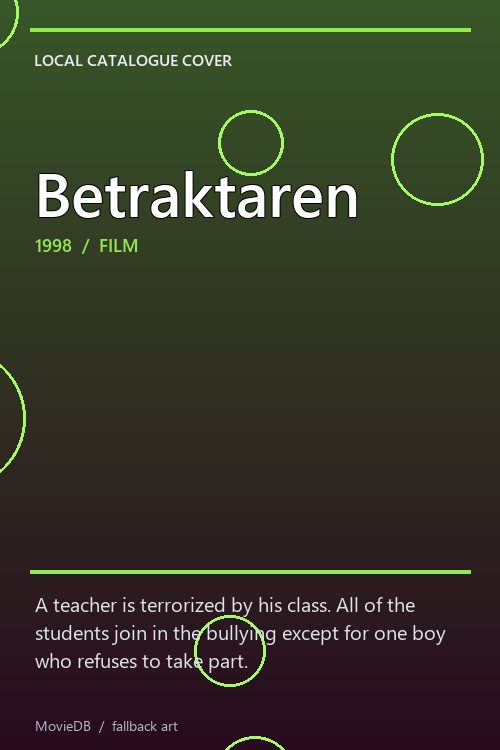 Betraktaren poster