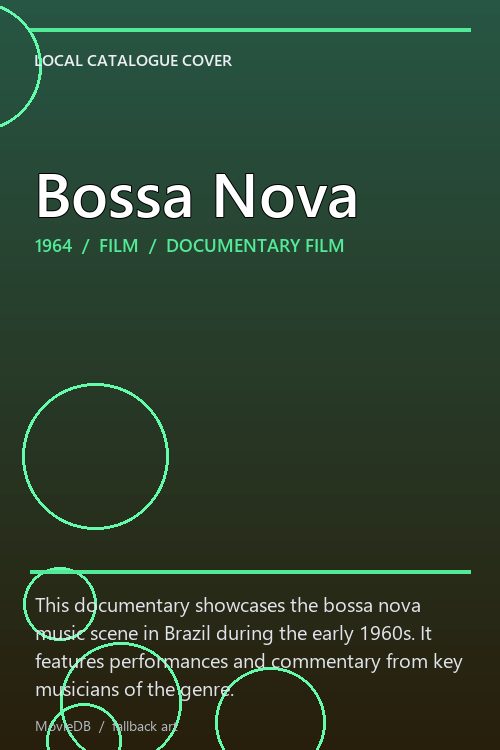 Bossa Nova poster