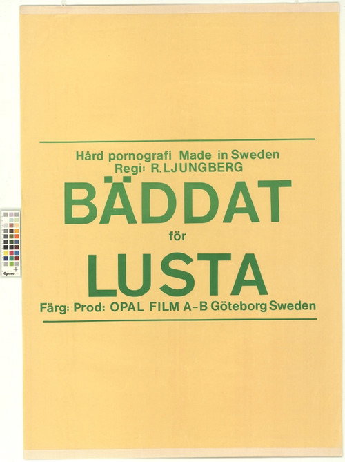 Baddat for lusat poster
