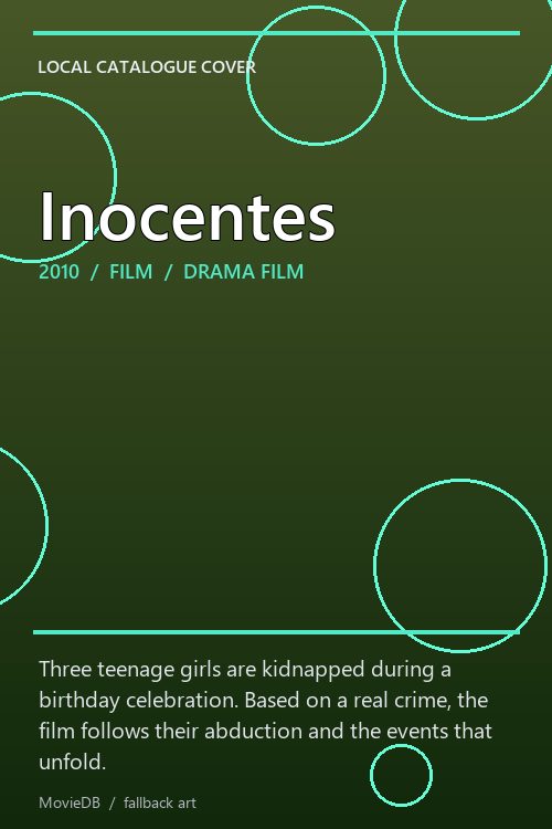 Inocentes poster