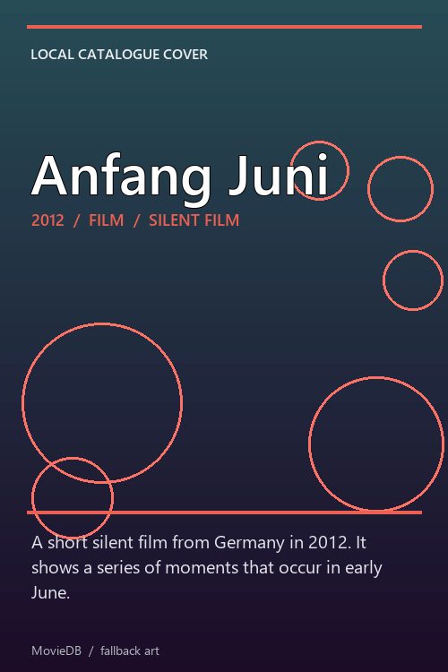 Anfang Juni poster