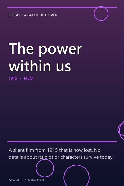 The power within us poster