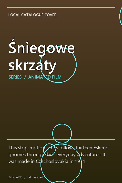 Śniegowe skrzaty poster