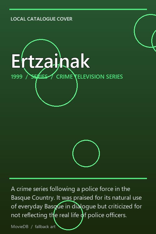 Ertzainak poster
