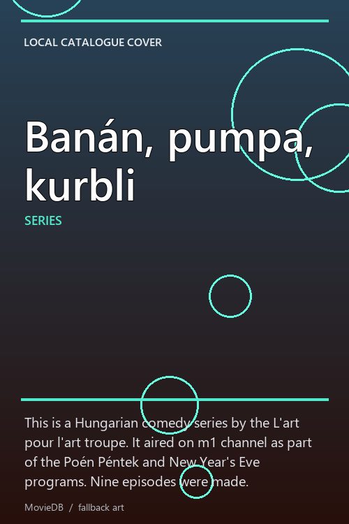 Banán, pumpa, kurbli poster