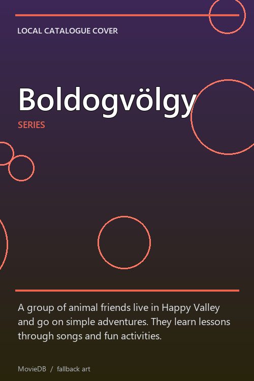 Boldogvölgy poster
