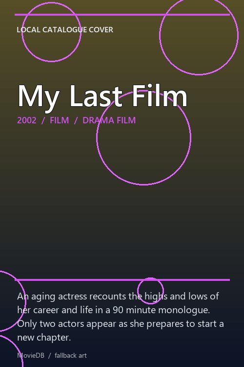 My Last Film poster