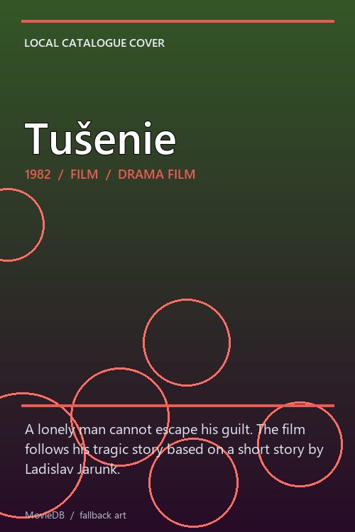 Tušenie poster