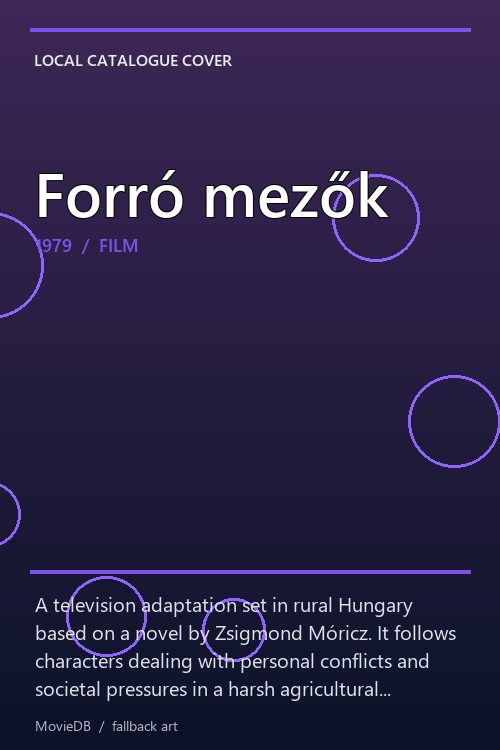 Forró mezők poster