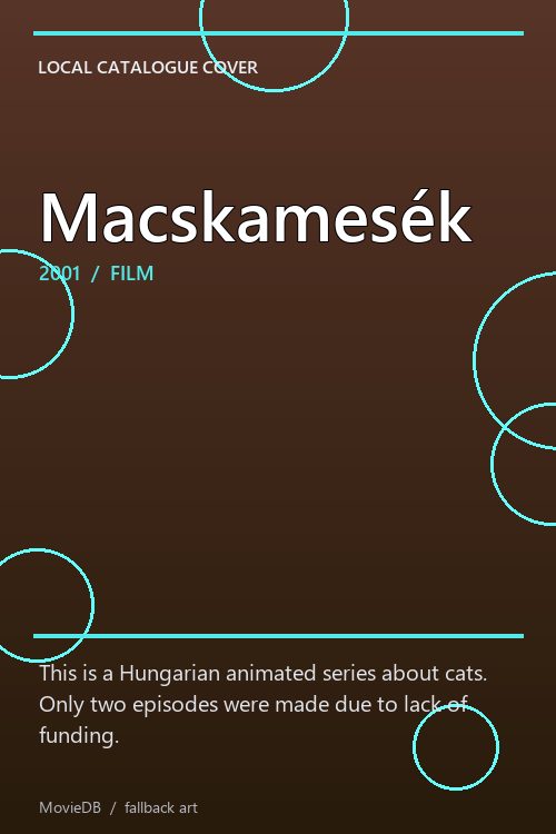 Macskamesék poster