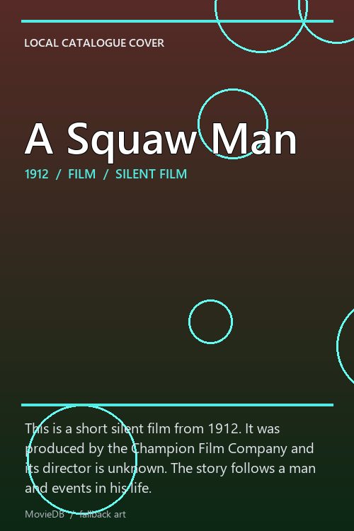 A Squaw Man poster