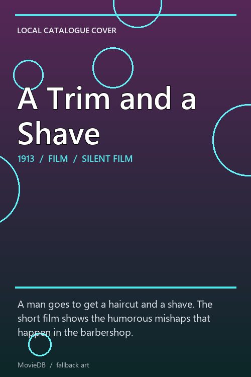 A Trim and a Shave poster