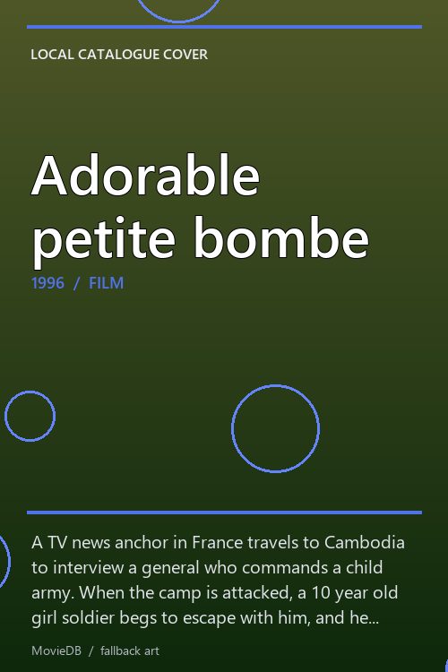 Adorable petite bombe poster