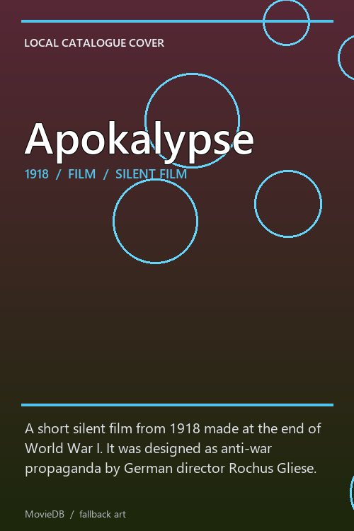 Apokalypse poster