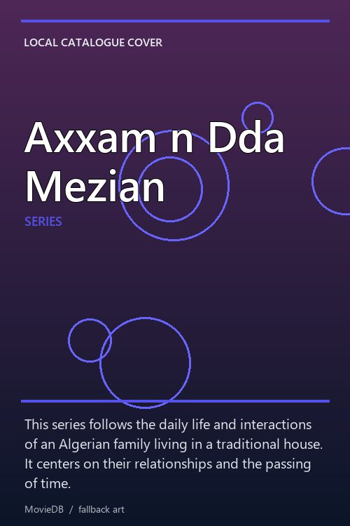 Axxam n Dda Mezian poster